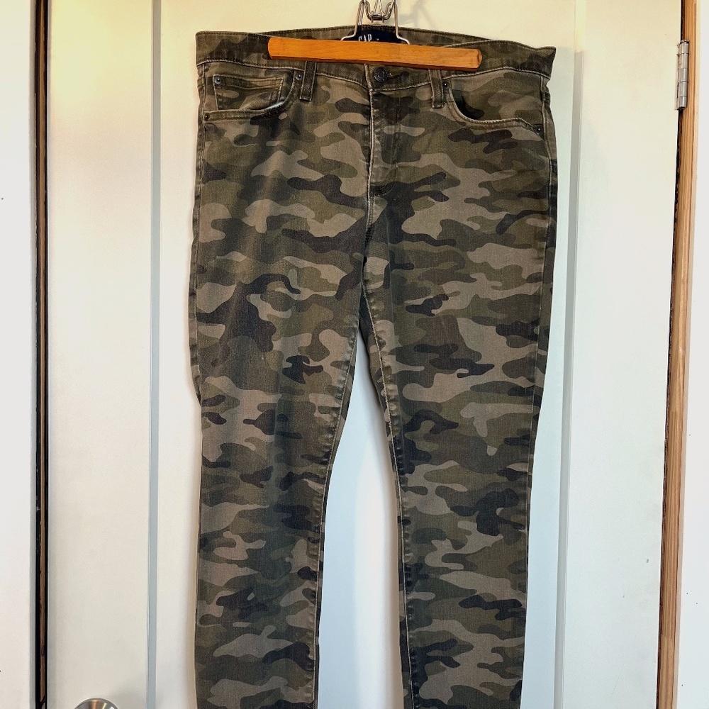 Gap Camo Skinny Jeans